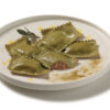 Piatto di Ravioli di Carne alle Foglie di Ulivo - Ascolive