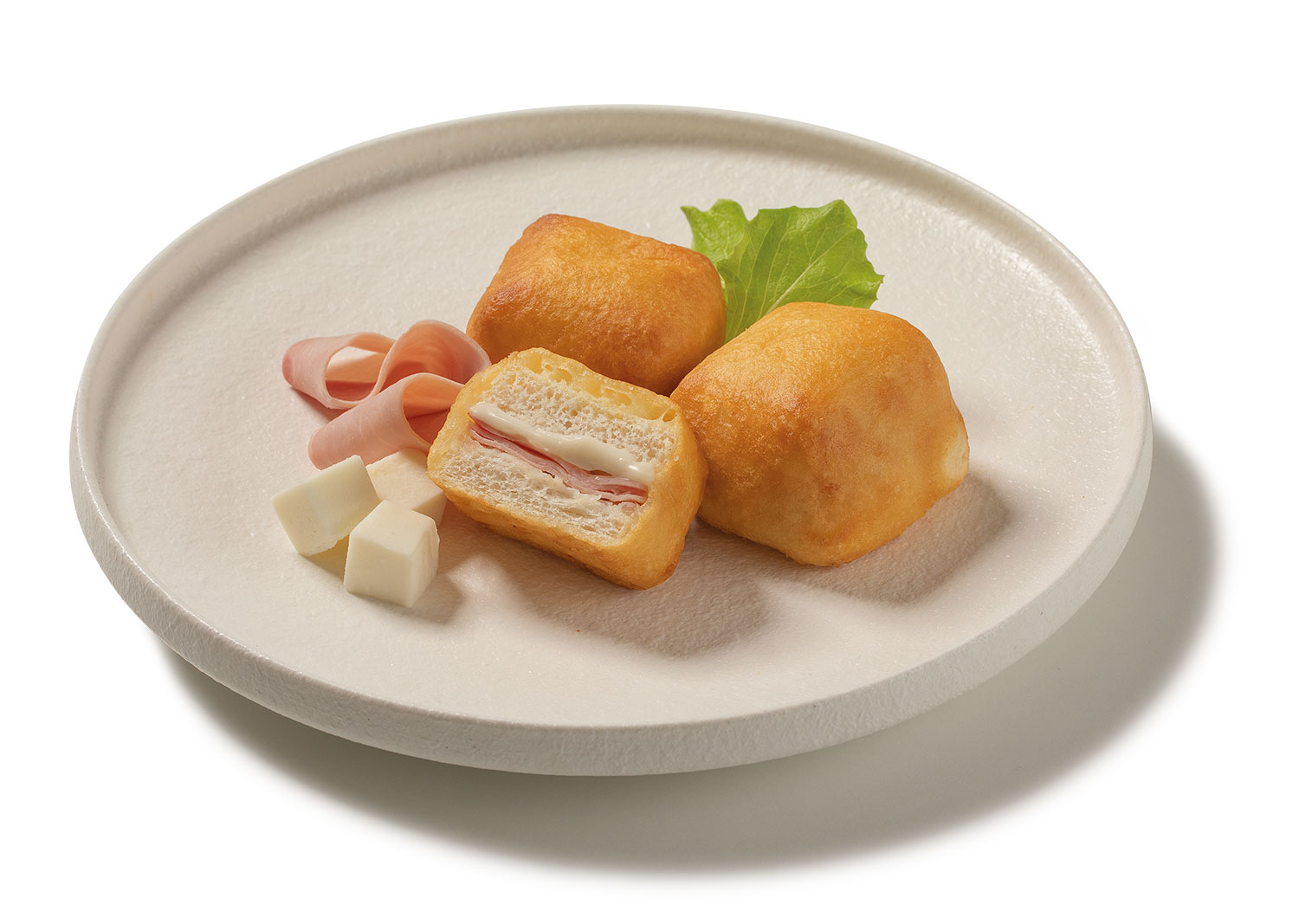Pagnottì al Prosciutto Cotto - Ascolive Piatto di Pagnottì al Porsciutto Cotto