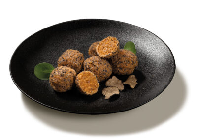 Piatto di Polpettine al Tartufo Protì - Ascolive